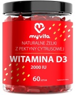 MyVita Witamina D3 2000 żelki 60 sztuk