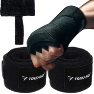 Bandaże Bokserskie Owijki Taśmy 2 x 4m Bandaż Ochraniacz Czarne