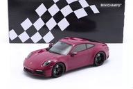 PORSCHE 911 992 CARRERA 4 GTS Purple 2020 1/18 MINICHAMPS 155063102