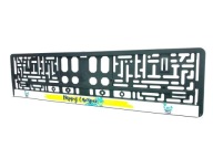 Ramka samochodowa tablica kempingowa przyczepa HAPPY CAMPER