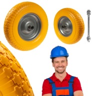 KOŁO DO TACZKI PEŁNE MOCNE BEZDĘTKOWE KÓŁKO DO TACZKI 4.00-8 PRO