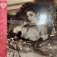Madonna Like A Virgin NM/NM Japan Obi LP 1984 Sire P-13033