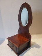 LUSTRO Z SZAFKA NA ŚCIANĘ RUSTYKALNE 1930 R