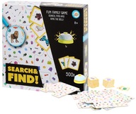 SOKOLE OKO EKSPERT Gra Rodzinna Planszowa Edukacyjno-Zręcznościowa Dzwonek