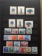 POLSKA 1957 PEŁNY ROCZNIK ZNACZKÓW STAN**