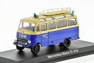 MERCEDES O 319 BUS POLICE 1/43 SCHUCO 02813