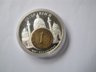 Austria 1 szyling medal ustanowienie euro stan 1