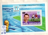 Republika Środkowej Afryki 52 T , blok 48 , komplet