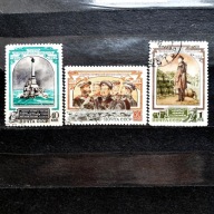 ZSRR Mi. Nr. 1728-1730 1954r. Stulecie Obrony Sewastopola