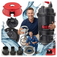 NOWA Pompa Do Szamba I Wody Brudnej Z Rozdrabniaczem 30000 l/h 20M SZLAMOWA