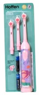 SZCZOTECZKA DO MYCIA ZĘBÓW OSCYLACYJNA HOFFEN KHET007 DLA DZIECI RÓŻOWA