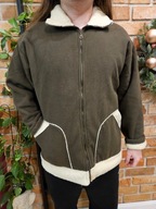 England Kurtka męska polar bluza ocieplana kożuszek kożuch baranek r L