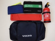 VOLVO OE apteczka + trójkat ostrzegawczy + TORBA + gaśnica + kamizelka
