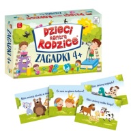 DZIECI KONTRA RODZICE ZAGADKI 4+ KANGUR WESOŁE ZAGADKI DLA DZIECI