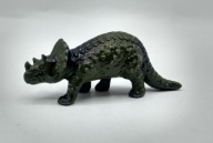 Triceratops cynowy ołowiany Made in Hong Kong kolekcjonerska