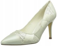 MENBUR ŚLICZNE CZÓŁENKA ŚLUBNE PERŁOWE R. 37