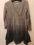 SIGNATURE SUKIENKA S/M BOHO HIPPIE TUNIKA ORYGINALNA OVERSIZE