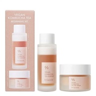DR. CEURACLE zestaw Vegan Kombucha Tea Essence 50 ml i Tea Gel Cream 30 g