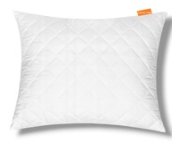 Poduszka do spania 70x80 cm antyalergiczna silikonowa biała