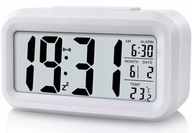 Budzik Jsdoin ADLQ0285 Cyfrowy Zegar LCD Termometr Podświetlenie AA001285