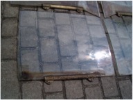 Szyba boczna drzwi oryginał MERCEDES w114, w115