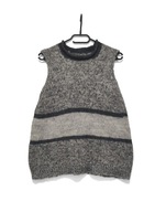 Kamizelka Sweter Bezrękawnik Dzianinowy Pasy Vintage |R. M/L