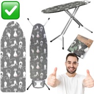 POKROWIEC NA DESKĘ DO PRASOWANIA 120x40 cm KOLOROWY WYTRZYMAŁY | VIEVEMAR