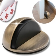 Odbojnik odbój stoper do drzwi podłogowy przyklejany SAMOPRZYLEPNY PATYNA