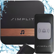 DZWONEK BEZPRZEWODOWY BEZBATERYJNY DO DRZWI FURTKI WODOODPORNY *IP44 200M*