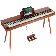 Pianino Cyfrowe 88 Klucz Z Podwójna Klawiatura Transmisja MIDI I Bluetooth