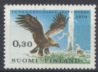 Finlandia Mi. 667 czyste ** - ptaki
