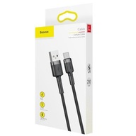 KABEL USB - USB TYP C BASEUS 2 m WYTRZYMAŁY SOLIDNY DOBRZE WYKONANY TRWAŁY