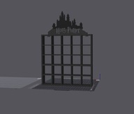 Harry Potter – półeczka na figurki / breloki / kolekcję