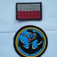 Naszywka wojskowa nowa