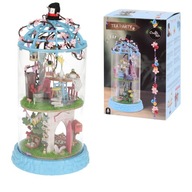 DIY Miniaturowy domek 3D pod kloszem Przyjęcie Herbaciane LED Crafts&Co