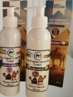 Krem z mlekiem wielbłąda - Kokosowy i lavendowy zestaw 200 gr+ 200gr