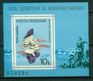 RUMUNIA** PTAKI, pelikan Mi BL 167