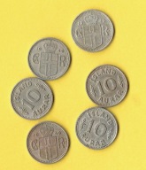 ISLANDIA 10 AURAR 1940 r.