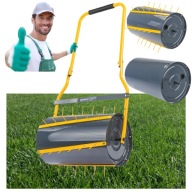 WALEC OGRODOWY DO TRAWY Z KOLCAMI AERATOR TRAWNIKA UBIJAK GLEBY ZIEMI 35L
