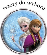 Snap, Napa, Charms, Szklane oczko - Kraina Lodu - WZORY DO WYBORU