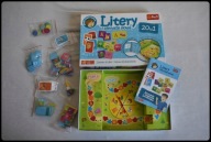 TREFL Litery i pierwsze słowa, gra edukacyjna 20w1