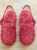 GAP Sandałki gumowe brokatowe Rozm. 21,5 13,5 cm