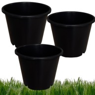 DONICZKA DONICA PRODUKCYJNA 20L Z RANTEM DO SADZENIA ROZSADÓW GRUBA PLASTIK