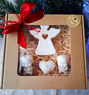 Prezent na Dzień Babci i Dziadka, Zestaw świec sojowych dla Babci i Dziadka