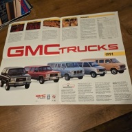 GMC 1991 USA Safari S-15 Jimmy Suburban Rally Cargo Vans V-Jimmy