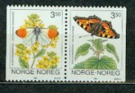 NORWEGIA** MOTYLE I Mi 1114-15