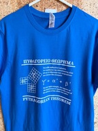 T-shirt damski matematyczny