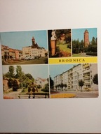 BRODNICA 1974- RYNEK- POMNIK- WIEŻA - PARK