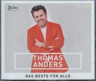 3 CD Thomas Anders - Das Beste Für Alle (2025) (TELAMO) (Fat Box Case)