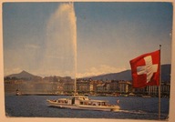 GENEVE - GENEWA, Le Jet d' Eau SZWAJCARIA
